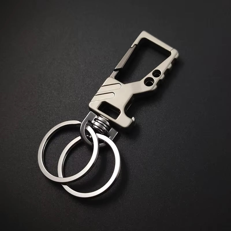 1Pcs Heavy Duty Keychain Bottle Opener Carabiner Metal Car Key Chains for Men and Women Beer Opening Keyholders Key Ring