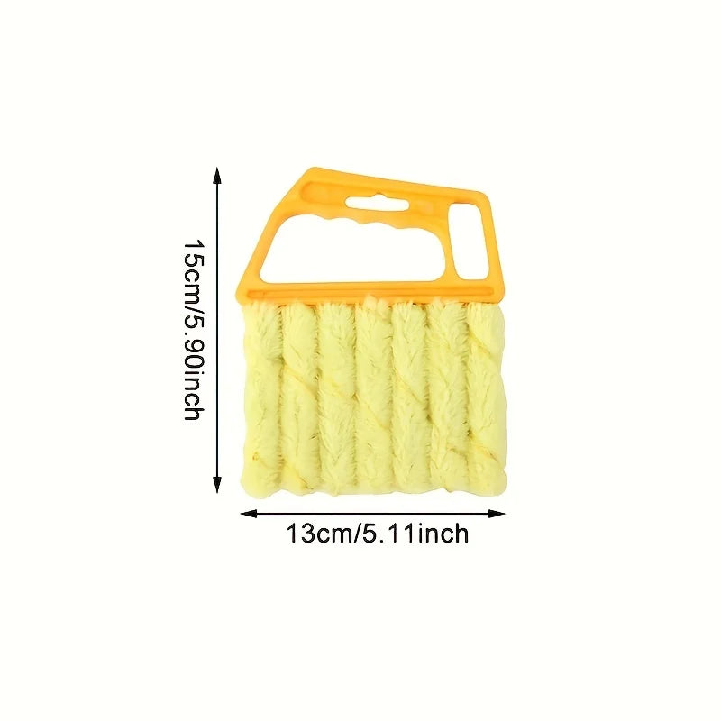 Generic Washable Multifunction Cleaning Window Blinds Brush, 1 Count Portable Home Air Conditioning Cleaner Duster, Household Crevice Cleaning Brush, Household Items, Window Cleaning Tool, Cleaning Supplies