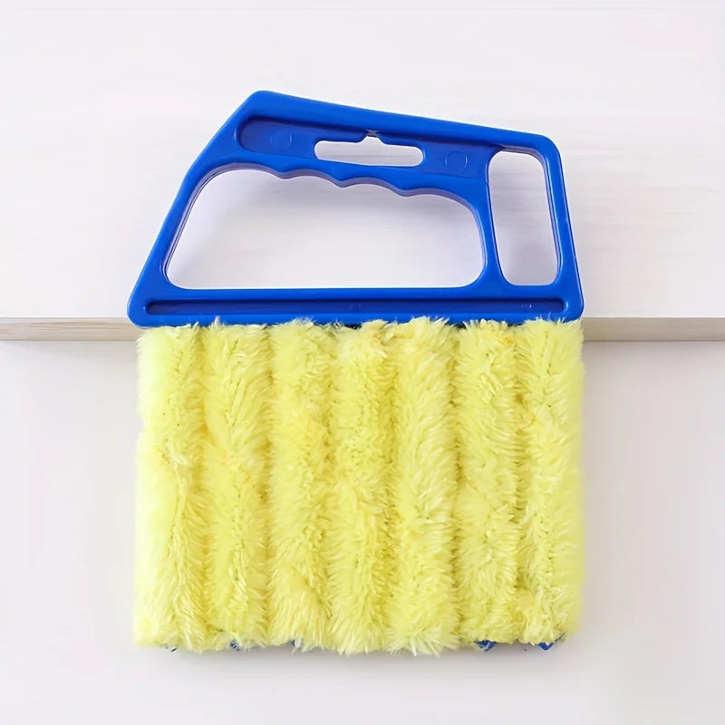 Generic Washable Multifunction Cleaning Window Blinds Brush, 1 Count Portable Home Air Conditioning Cleaner Duster, Household Crevice Cleaning Brush, Household Items, Window Cleaning Tool, Cleaning Supplies