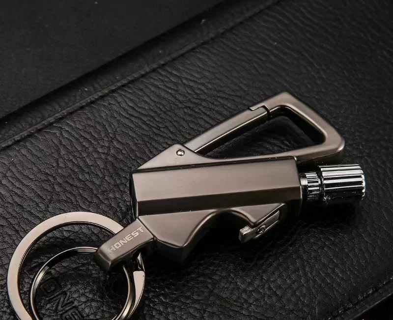 2024 Outdoor Match Kerosene Multifunctional Camping Lighter Waterproof Portable Lighter Waterproof Metal Outdoor Survival Tool