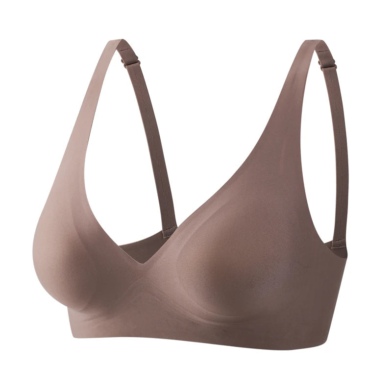 S-XXL plus Size Bra Seamless Sexy Women Bras Wire Free Brassieres Soft Underwear Female Intimates Womens Lingerie Sleepwear Big
