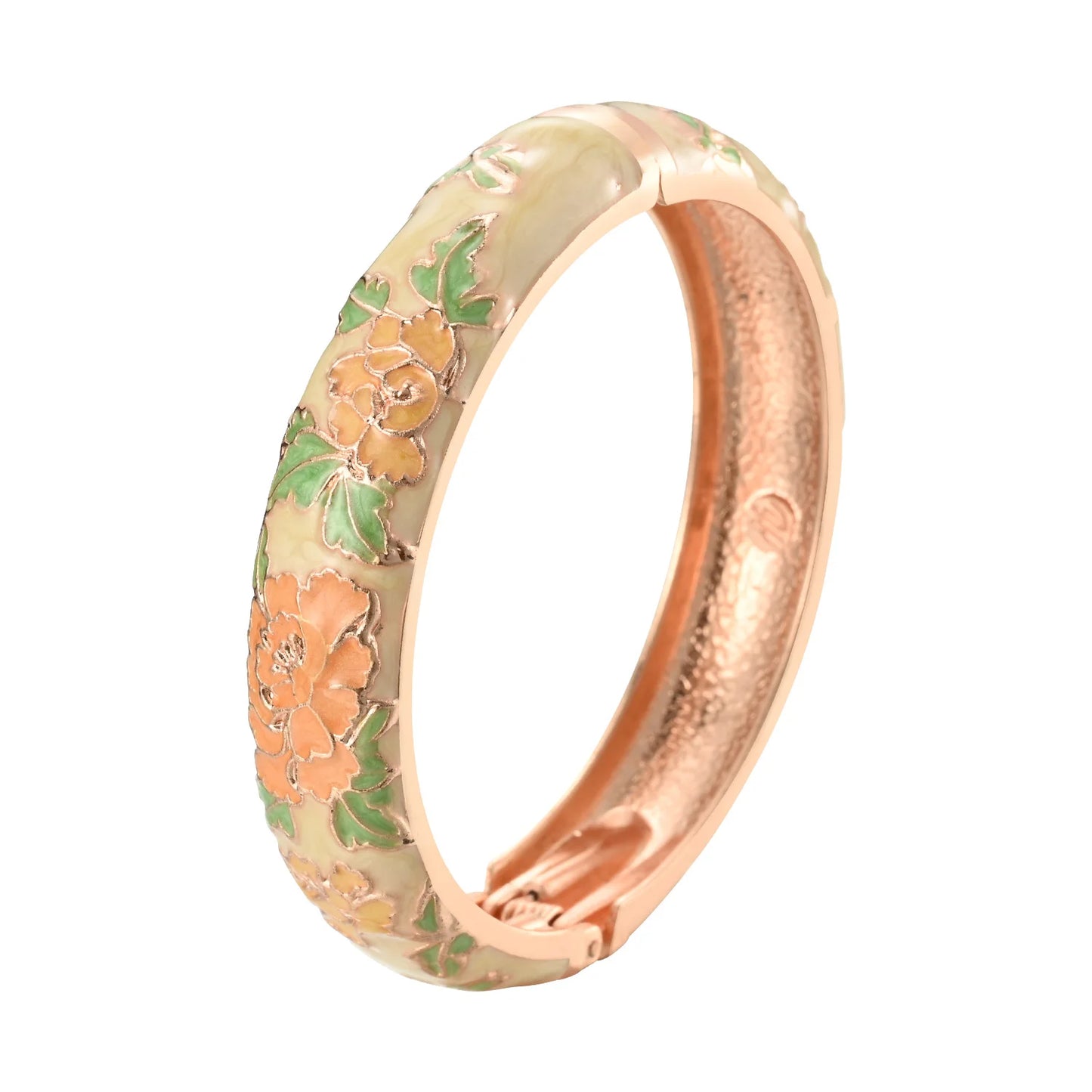 Enameled Bracelets for Women Flower Women Bangles Indian Chinese Viking Bracelet on Hand African Jewelry Dubai Women'S Gift Girl
