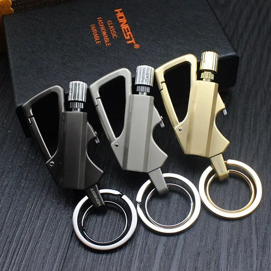 2024 Outdoor Match Kerosene Multifunctional Camping Lighter Waterproof Portable Lighter Waterproof Metal Outdoor Survival Tool