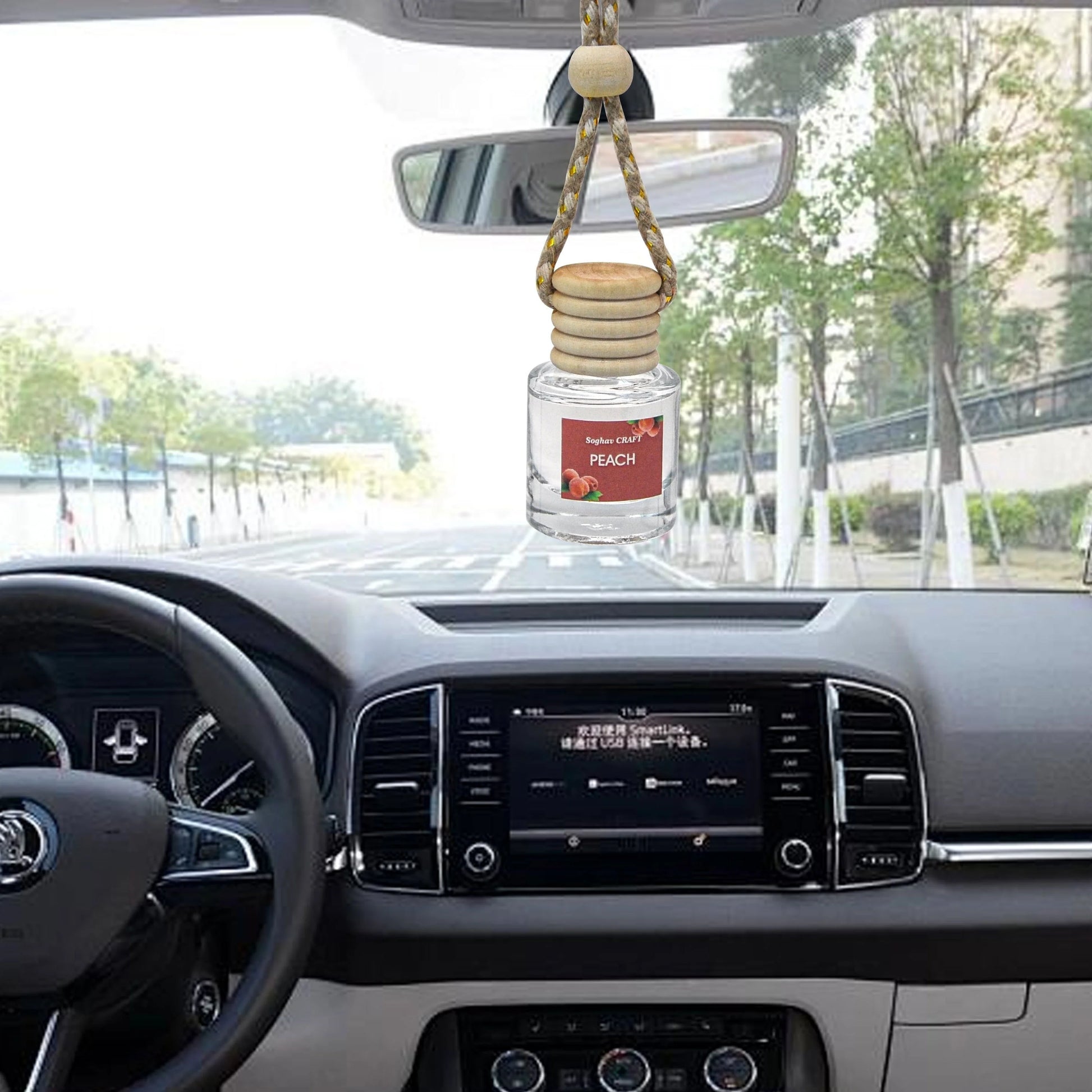 1/4/6Pcs Car Air Freshener Variety Pack Essential Oil Diffuser Hanging Deodorizer & Car Scent Diffuser Various Scents//