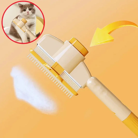 Dog Comb Pet Hair Remover One Button Dogs Brush Self-Cleaning Cat Brush Massage Combs for Dog Grooming Brushes for Pet Products